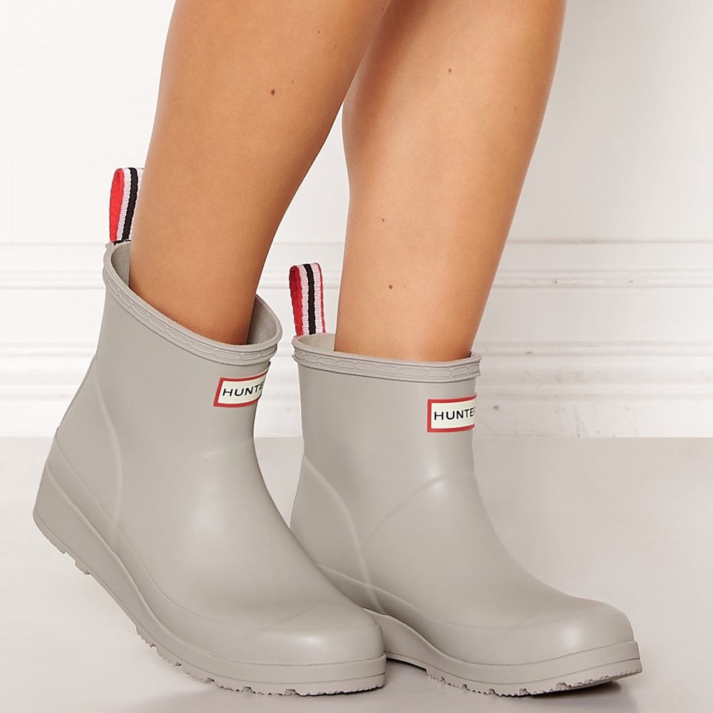 Original Play Short Rain Boots: Zinc Grey